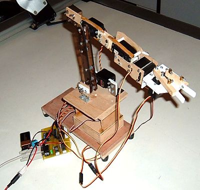 Actuadores - Ejemplo de un brazo robótico Robots Argentina